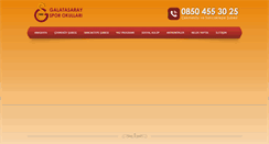 Desktop Screenshot of galatasaraycekmekoy.com